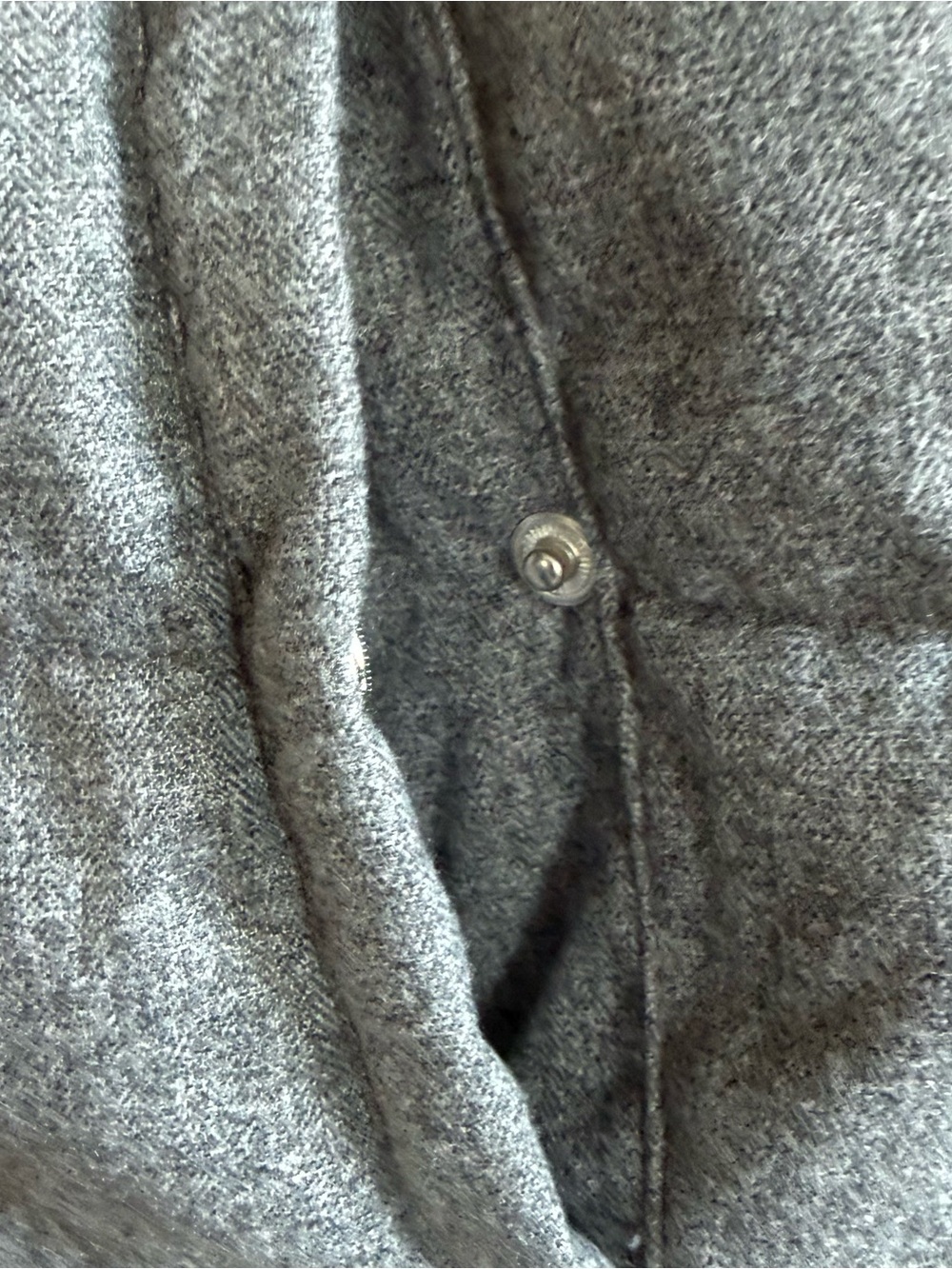 Old Navy Gray Quilted Puffer Vest Half Jacket Women size M - Picture 4 of 10